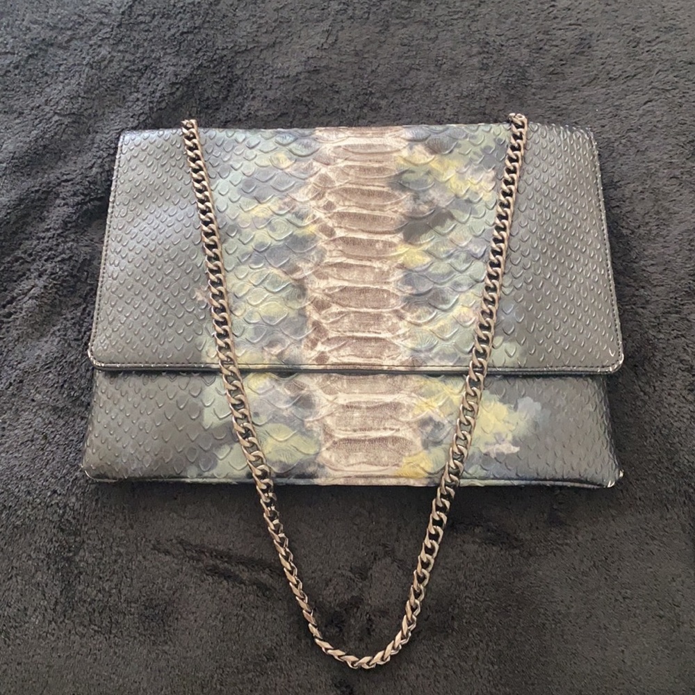 Deux Lux Snake Print Bag